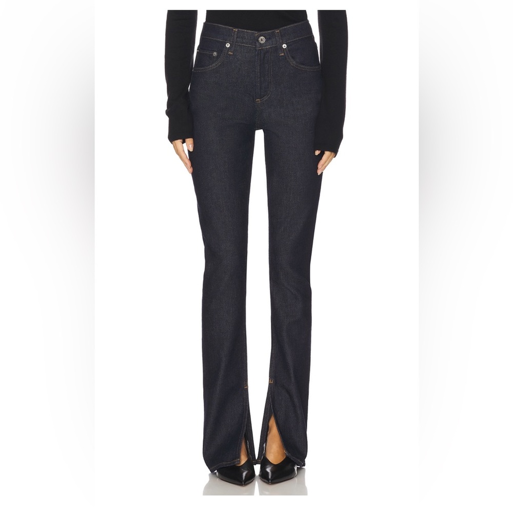AGOLDE - Ingram Split Skinny Jeans in Rinse - Picture 2 of 4